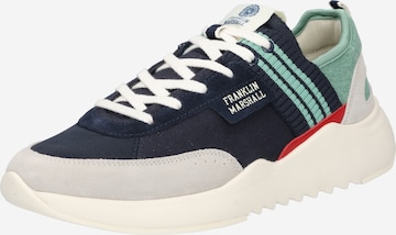 FRANKLIN & MARSHALL Sneakers 'ALPHA' in Blue: front