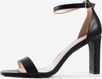 Celena - Sandalias en negro: frente