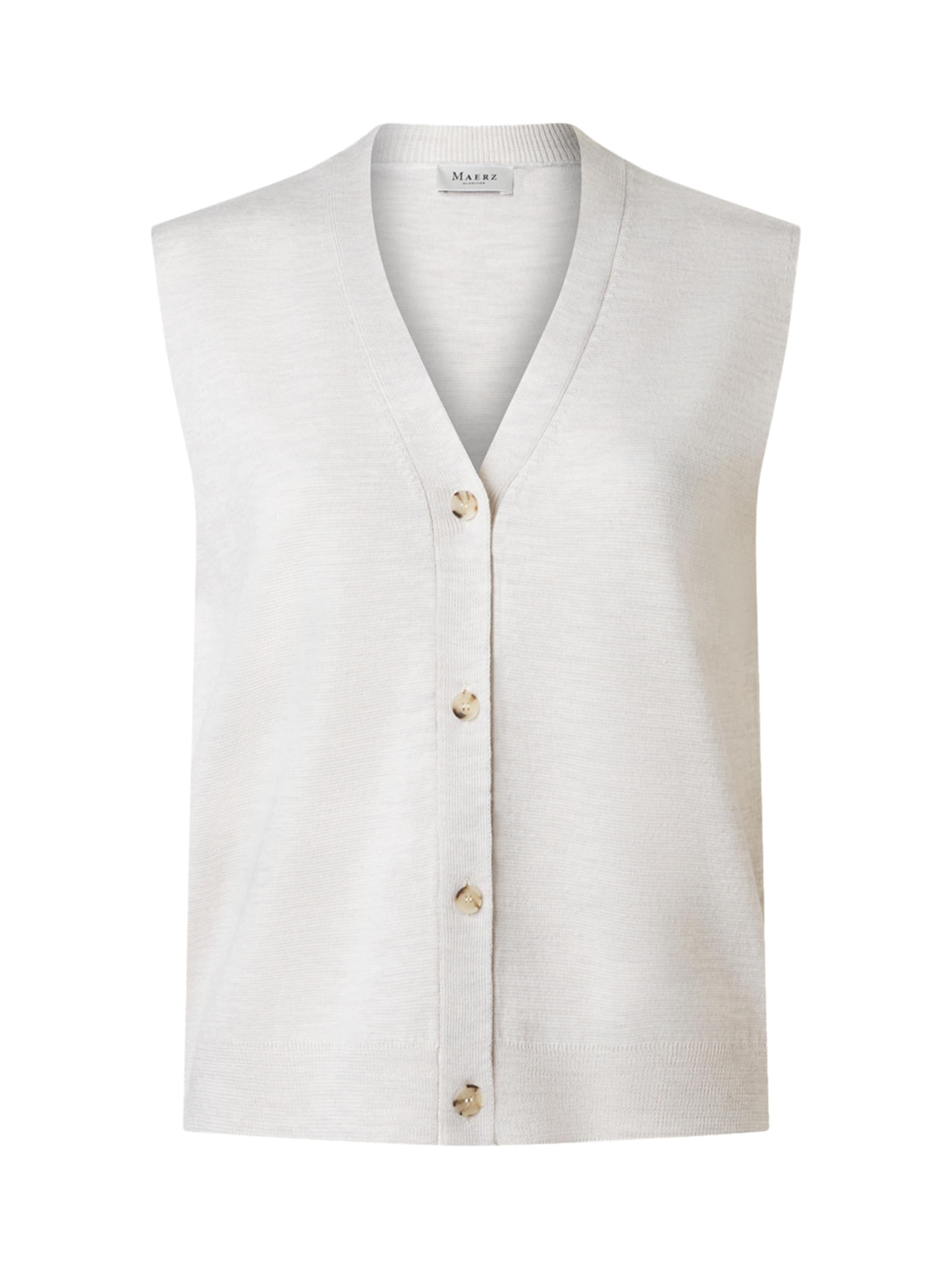 Gilet ' 230400 ' MAERZ Muenchen en blanc : devant