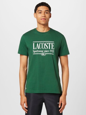 LACOSTE T-Shirt in Grün: predná strana