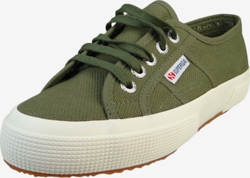 Baskets basses '2750 Cotu' SUPERGA en vert : devant
