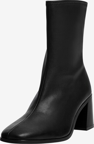 Bottines Pull&Bear en noir : devant