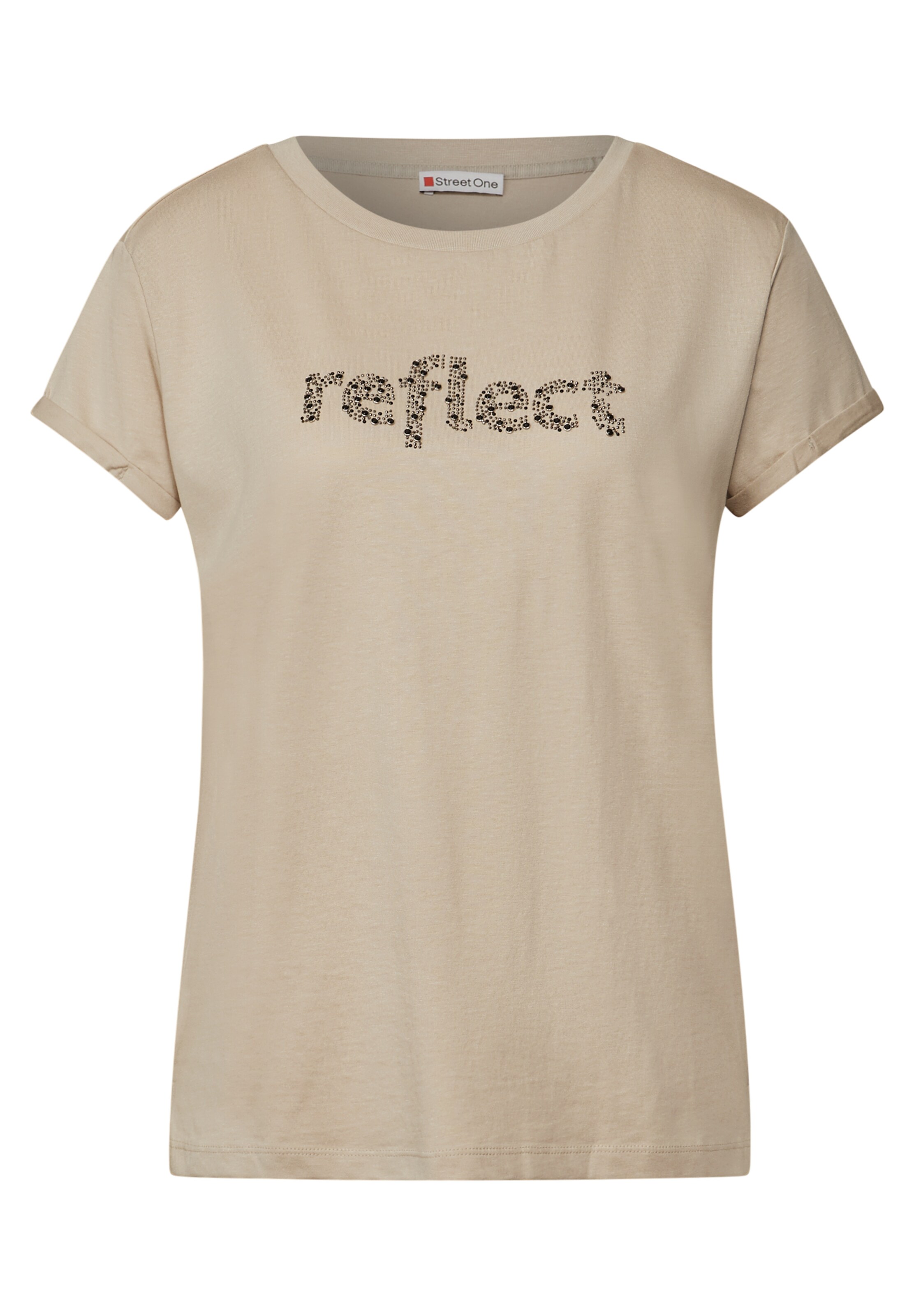 STREET ONE Shirt in Beige: front