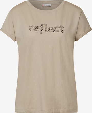 STREET ONE Shirt in Beige: front