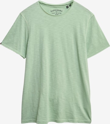 T-Shirt Superdry en vert : devant