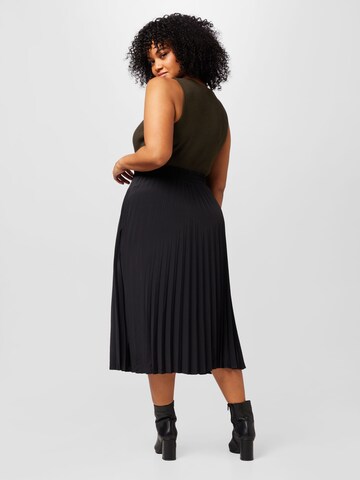 Gina Tricot Curve Φούστα σε μαύρο