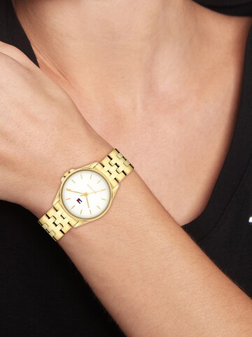 TOMMY HILFIGER Analog klocka 'JADE' i guld