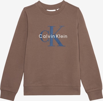 Calvin Klein Jeans - Sudadera en gris: frente