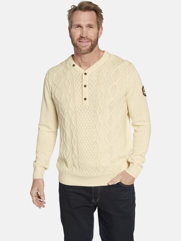 Jan Vanderstorm Pullover ' Oelfke ' in Beige: predná strana