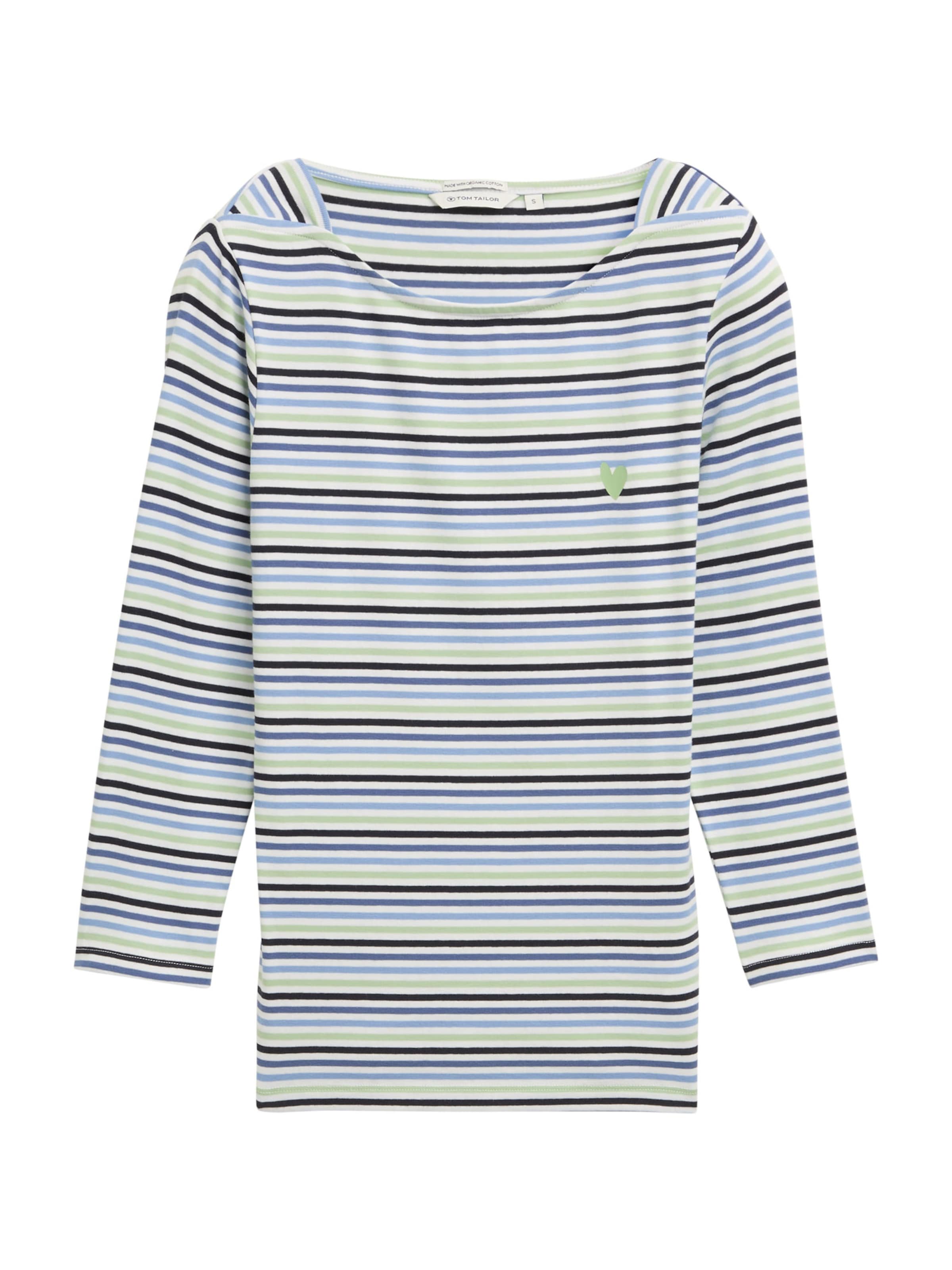 TOM TAILOR Tričko - Zelená: predná strana