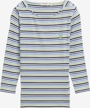 T-shirt TOM TAILOR en vert : devant