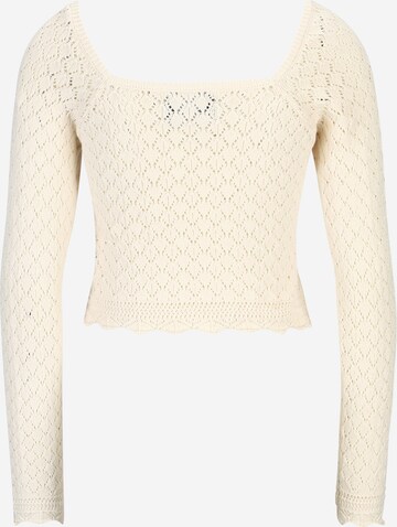 Pieces Petite Pullover 'JUDY' in Beige