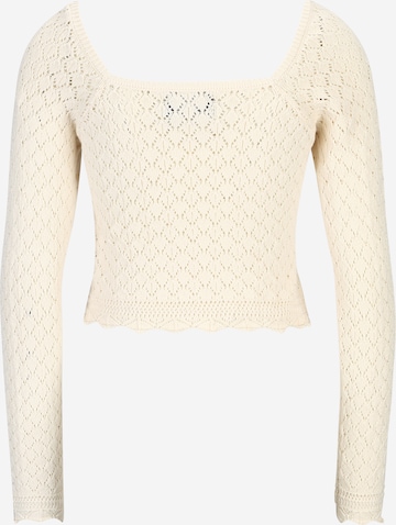 Pieces Petite Sweater 'JUDY' in Beige