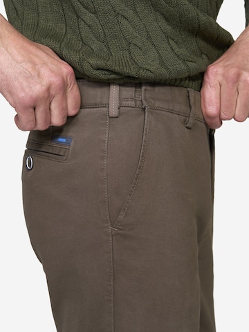 Regular Pantalon chino 'Oslo 2-3616' MEYER en gris
