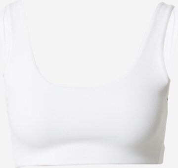 Reggiseno sportivo 'ALATE ALL U' di NIKE in bianco: frontale