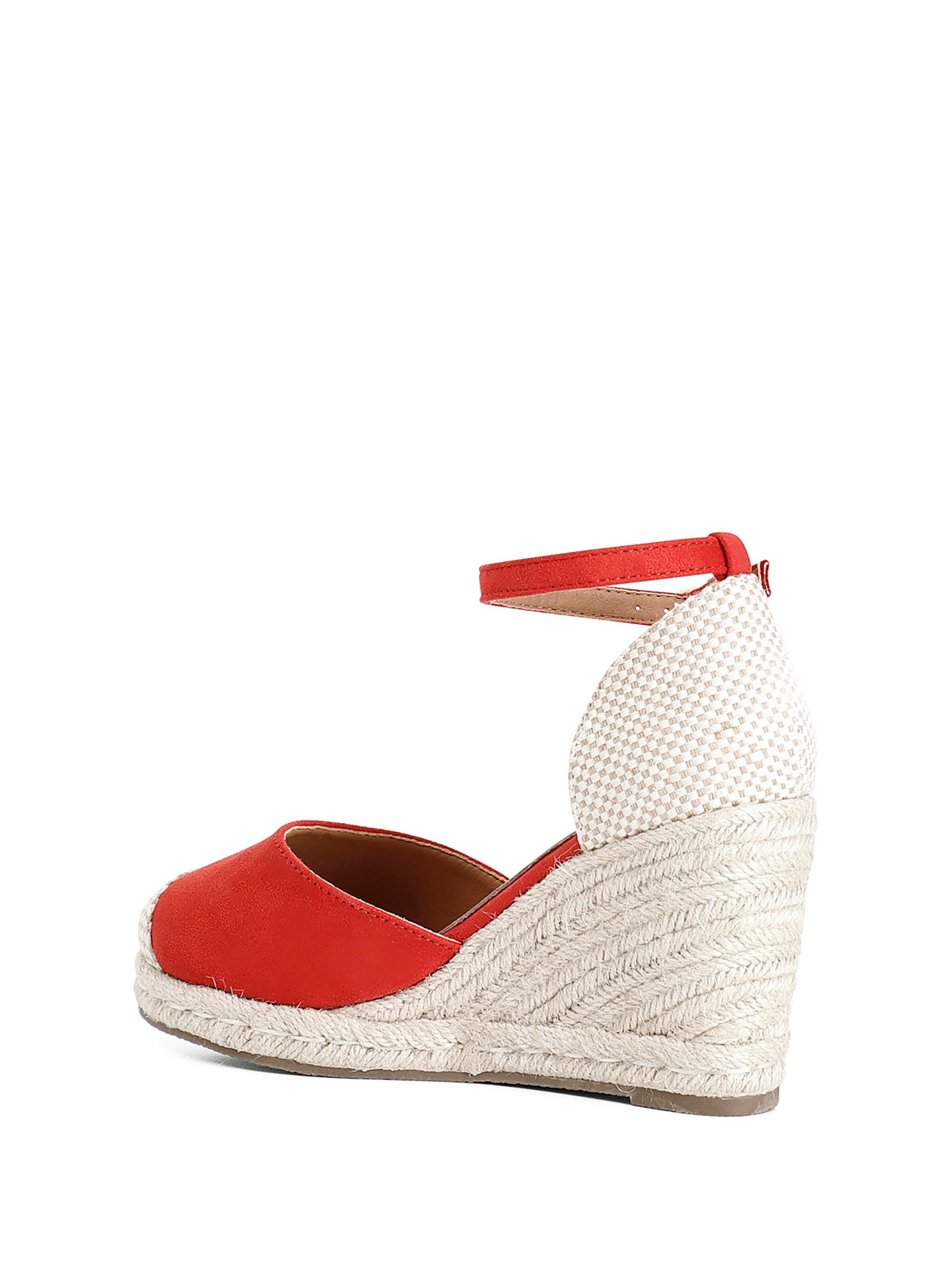 Sandalo di CAFè NOIR in rosso