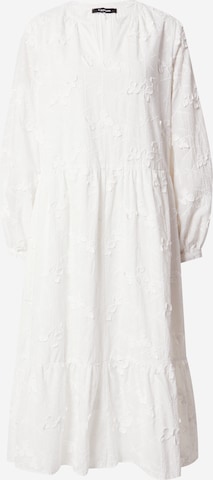 Robe TAIFUN en blanc : devant