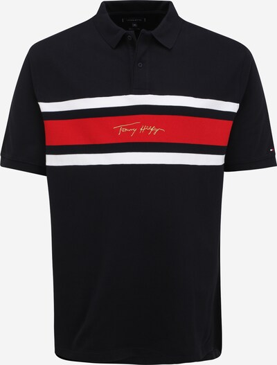 Tommy Hilfiger Big & Tall T-Shirt en bleu nuit / rouge / blanc, Vue avec produit