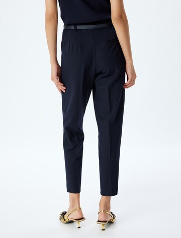 Koton Slim fit Pleated Pants in Blue