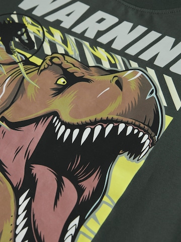 NAME IT Shirt 'NMMJim Jurassic' in Grau