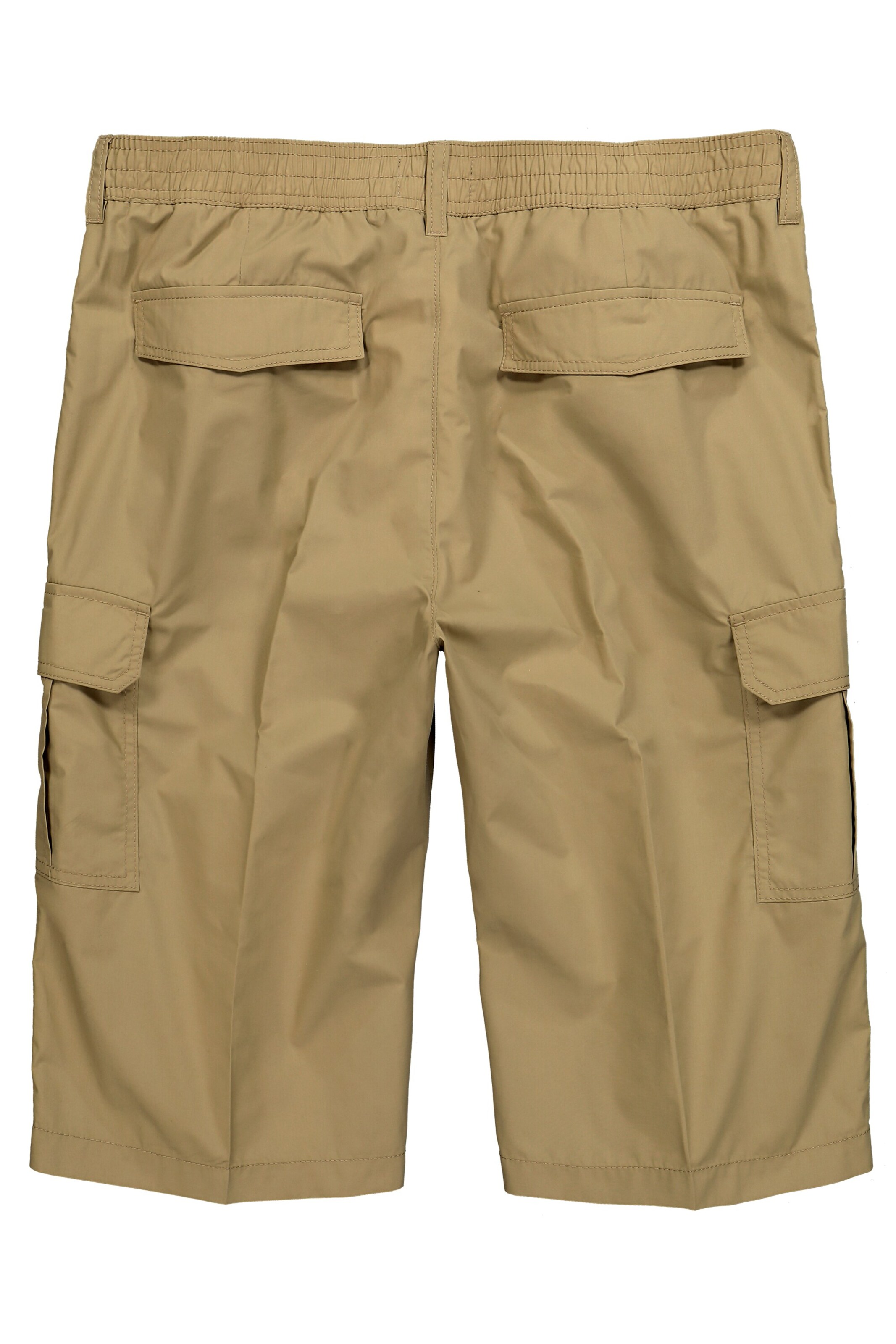 Men Plus Regular Cargobroek in Beige