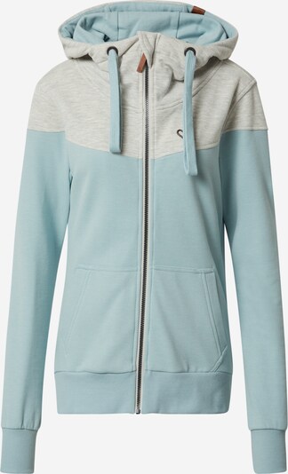Alife and Kickin Sweatjacke 'Palina' in hellblau / graumeliert, Produktansicht