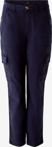 OUI Slim fit Cargo Pants in Blue: front