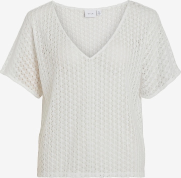 VILA Trui 'VIJulisa' in Wit: voorkant