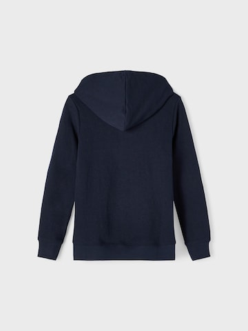 NAME IT Zip-Up Hoodie in Blue