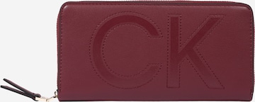 Calvin Klein Peňaženka - Červená: predná strana