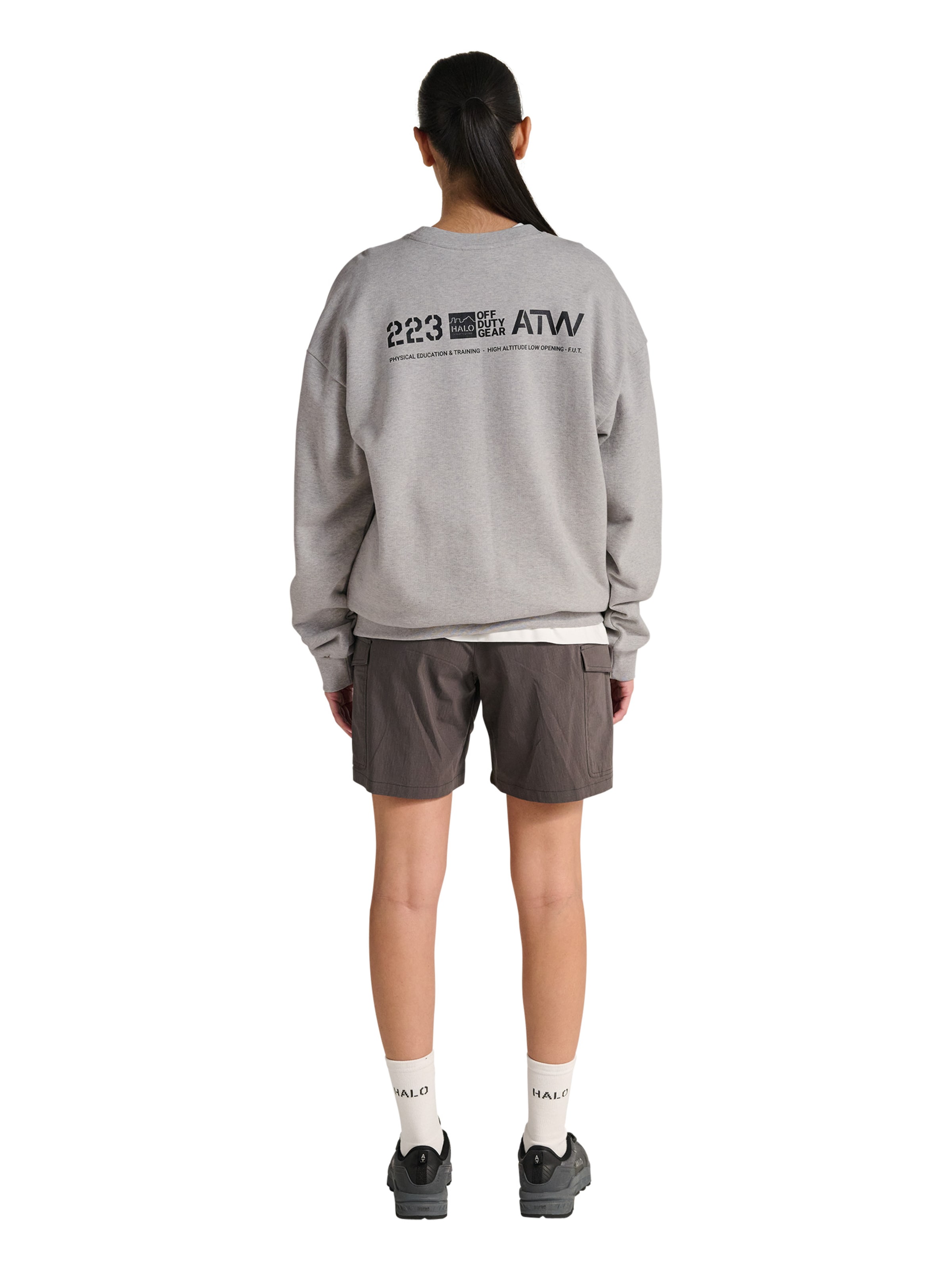 HALO Sweatshirt in Grau