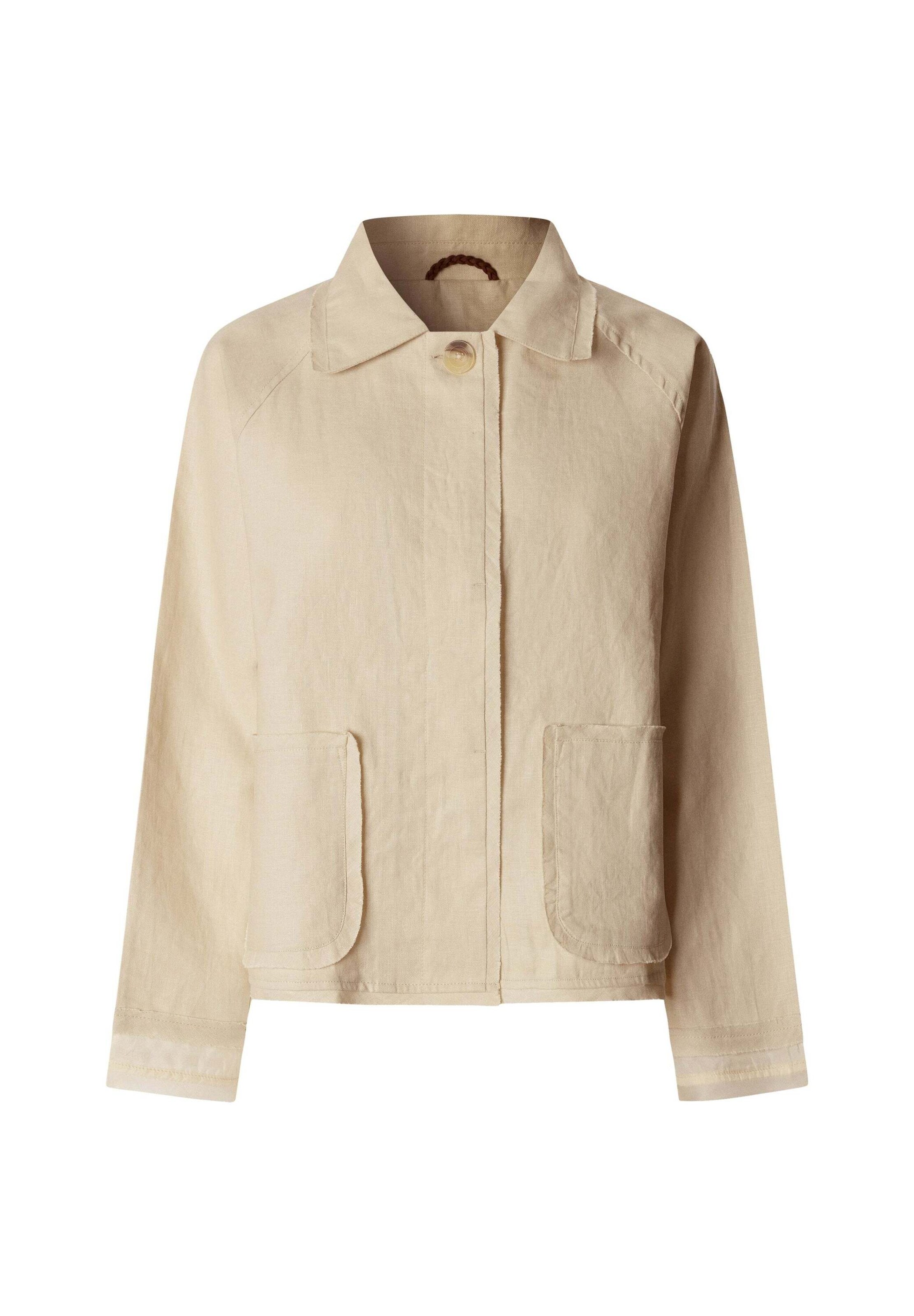 Pepe Jeans - Chaqueta de entretiempo 'Katy' en beige: frente