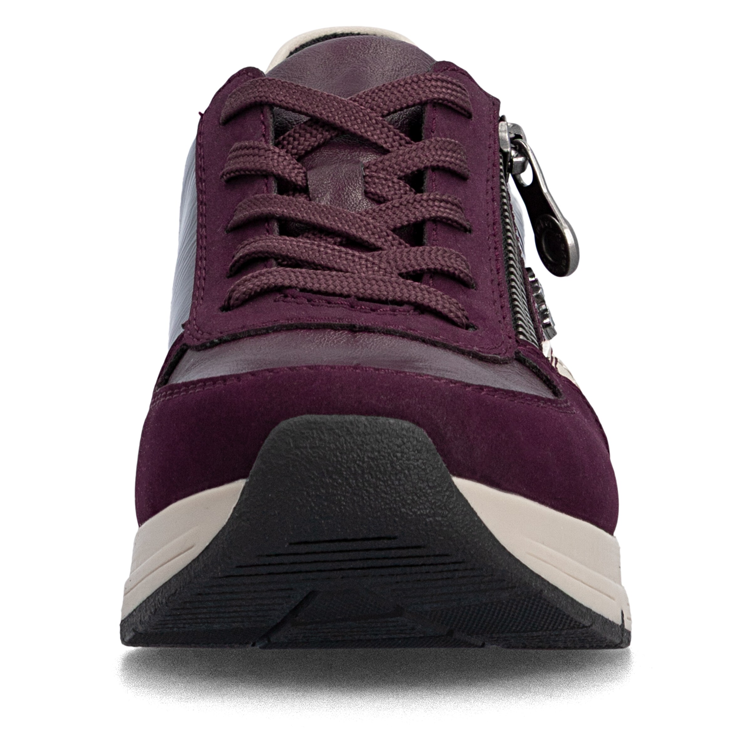 Baskets basses Rieker en rouge