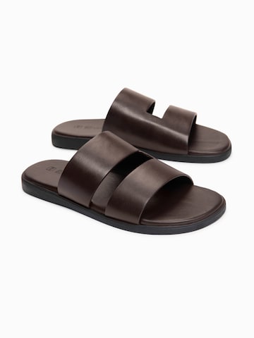 Ombre Pantolette‌‌‌‌‌‌‌‌‌‌ in Braun