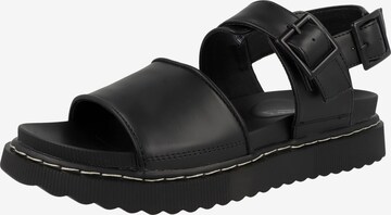 Dockers by Gerli Strap Sandals in Black: front