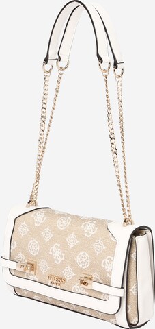 GUESS Axelremsväska 'LORALEE' i beige