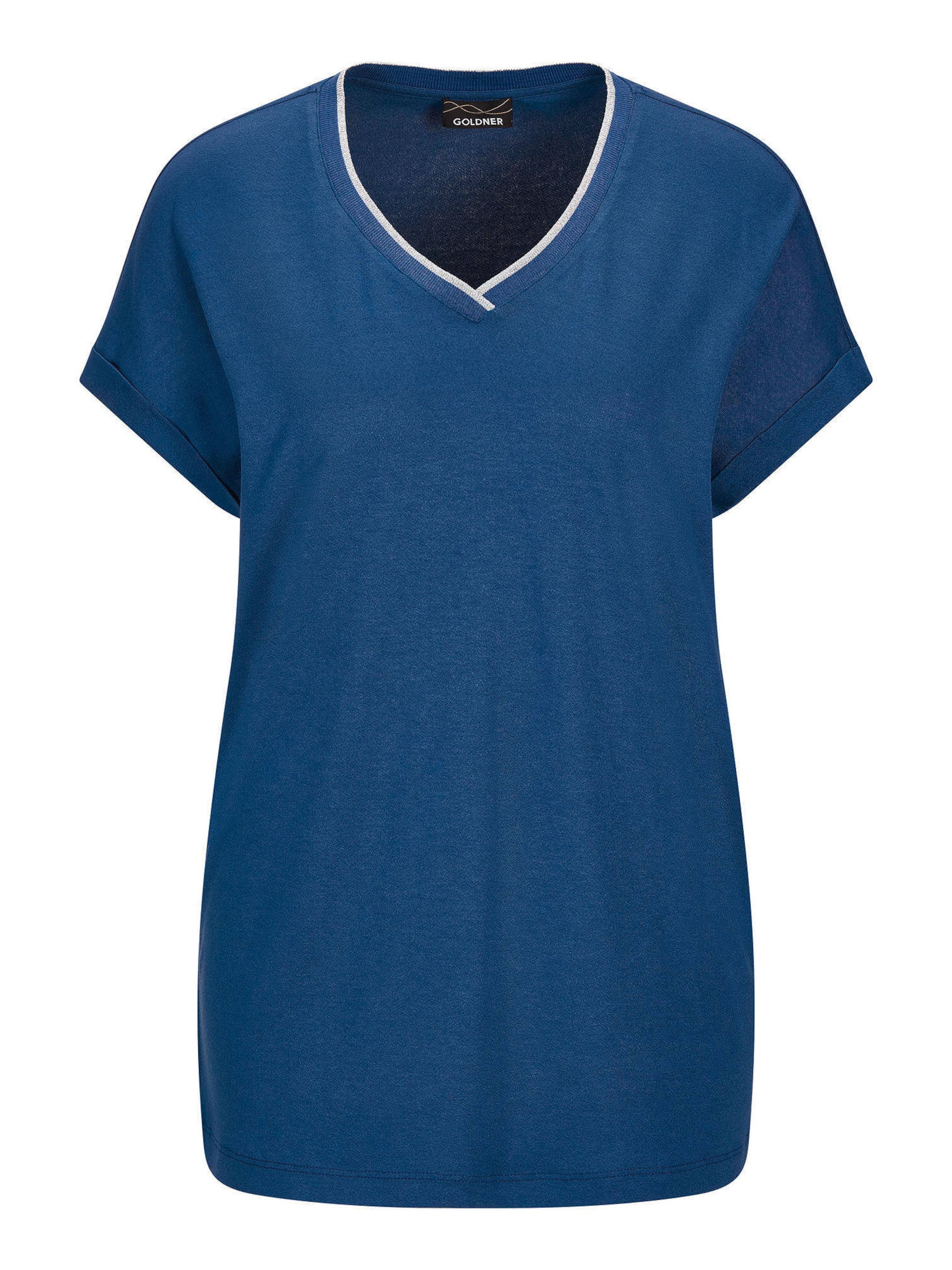 Goldner Shirt in Blue: front
