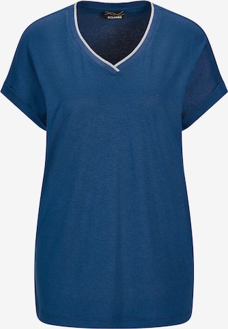 T-shirt Goldner en bleu : devant