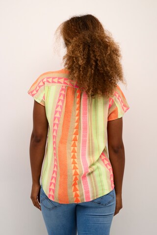 Cream Blouse 'Sola' in Mixed colours