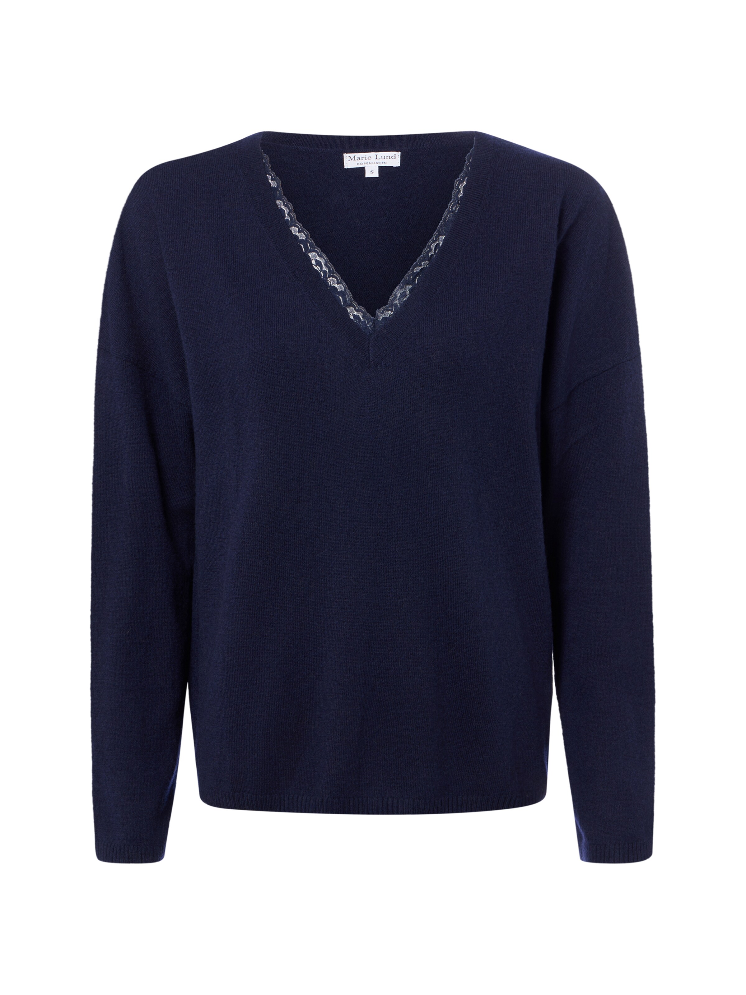 Pull-over Marie Lund en bleu : devant
