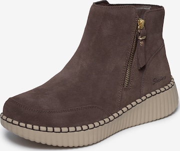 SKECHERS Stiefelette 'Crush' in Braun: Vorderseite