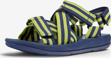 CAMPER Strap Sandals 'Match' in Blue: front
