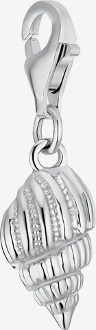 AMOR Pendant 'Muschel' in Silver: front