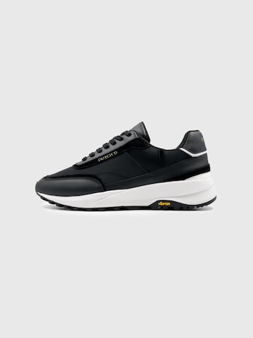 Dutch'D Lace-Up Shoes 'Eclipse' in Black: front