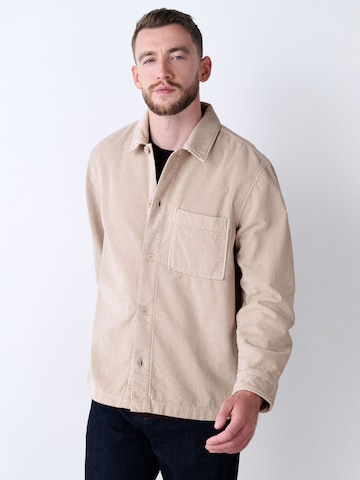 Fit confort Veste mi-saison Next en beige : devant