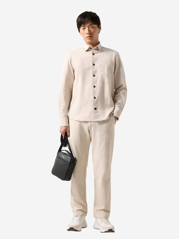 BOGNER Regular Fit Hemd 'Heiko' in Beige