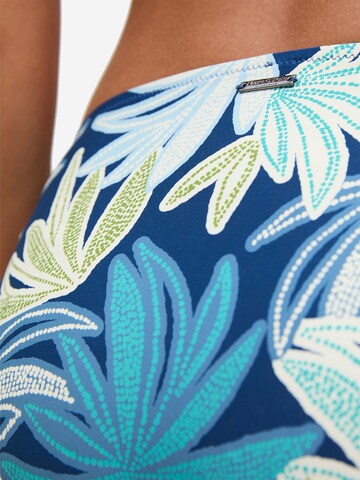 Marc O'Polo Bikini-Hose ' Bohemian Leaf ' in Blau