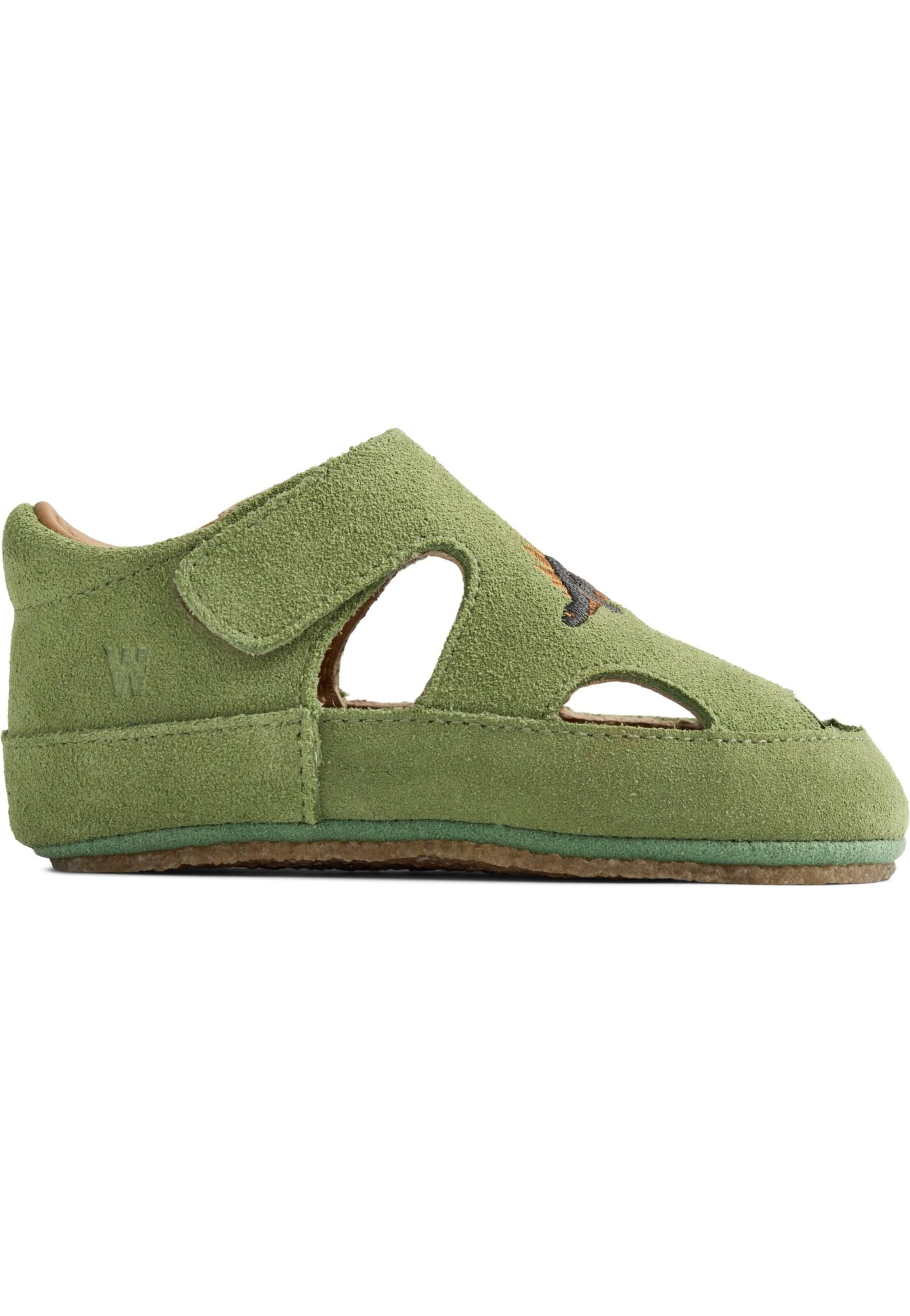Pantoufle 'Pax' WHEAT en vert : devant