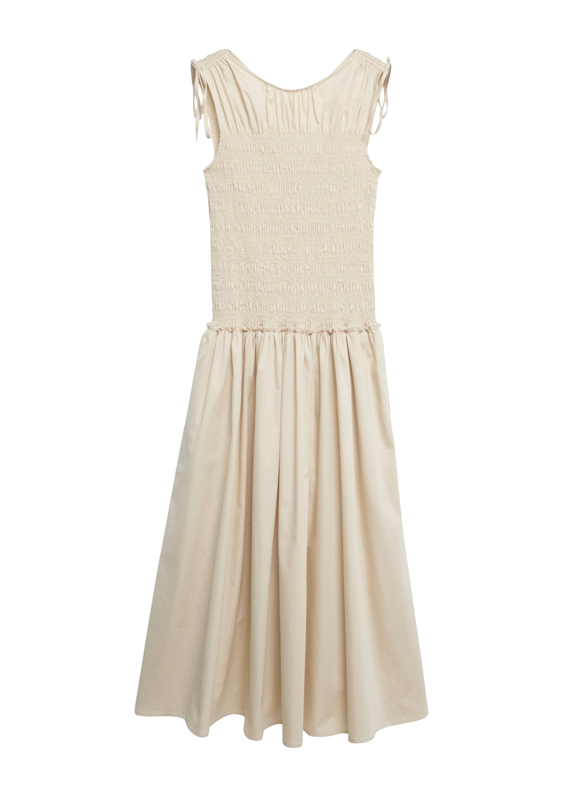 COMMA Kleid in Beige: Vorderseite