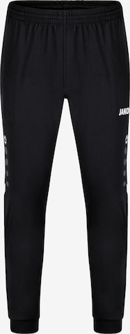 JAKO Tapered Sporthose in Schwarz: predná strana